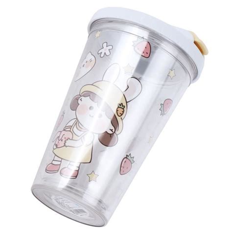 Hurrise Coupe D Eau Tasse Eau Motif Fille Dessin Anim Tasse En