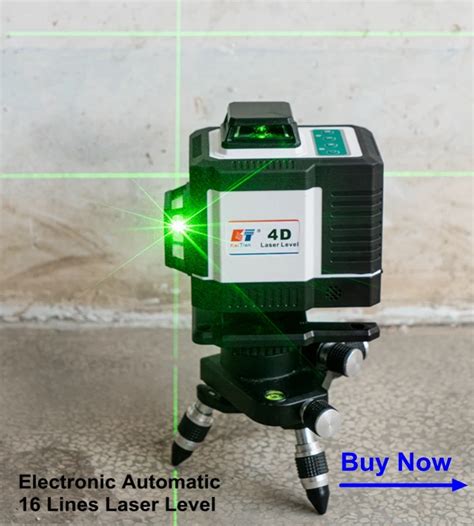 Kaitian Laser Level Tripod Green 4D 16Lines Self Leveling Vertical