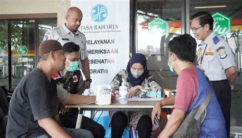 Dishub Gandeng Dinkes Kabupaten Tangerang Cek Kesehatan Sopir Bus