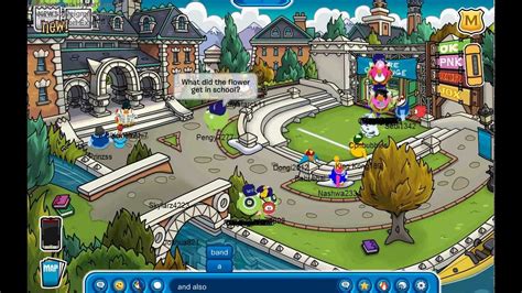 Club Penguin Monster University Party Walkthrough Youtube