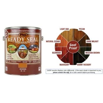 Buy the Ready Seal 120 Ready Seal Stain, Redwood ~ Gallon | Hardware World