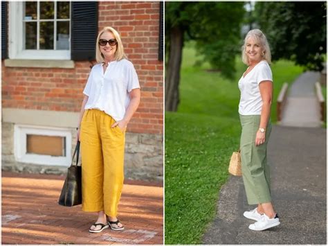 The Best Cropped Pants For Women Over 60 Summer 2023 Fashion