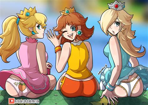 Princess Peach Rosalina Princess Daisy Tennis Daisy Tennis Peach