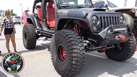 Crazy Jeep Monster On 40s Jeep Wrangler Rubicon Walk Around Youtube