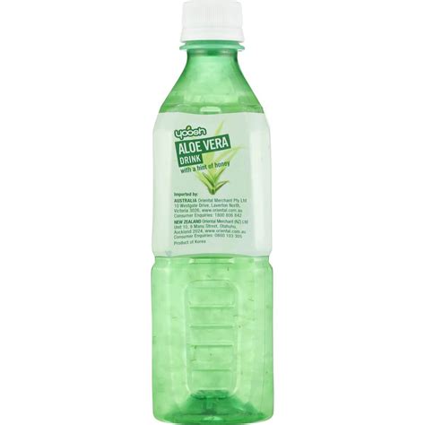 Yoosh Aloe Vera Drinks 500ml Woolworths