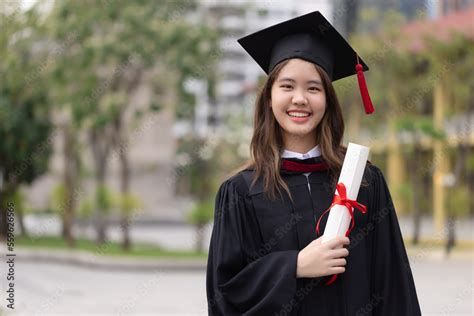 University Graduation Girl