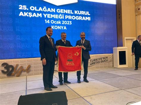 MÜSİAD Konya Şubesi 25 Olağan Genel Kurulu Gala Programı Turcomoney