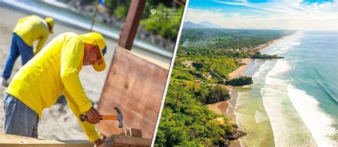 Internos del Plan Cero Ocio realizan trabajos de albañilería en playa