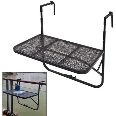 Lybd Table Murale En Fer Forg Table De Balcon Pliable Table De Bar