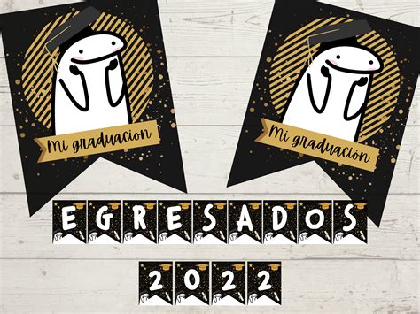 Party Bundle Flork Graduacion Graduado Set Invitacion Digital Etsy M Xico