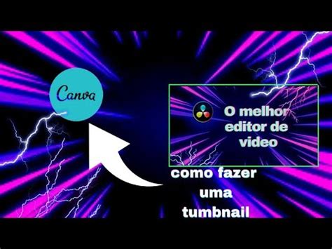 Como Fazer THUMBNAIL Pelo Celular Passo A Passo YouTube