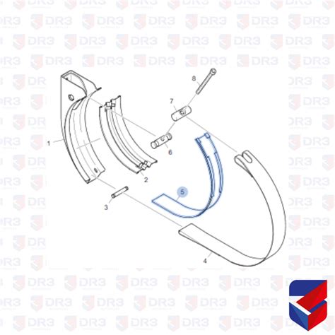 Borracha Cinta Tanque Aluminio Redondo Scania Original Loja DR3