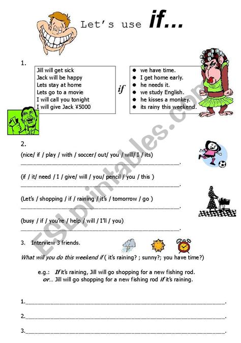 If Then Statements Worksheets