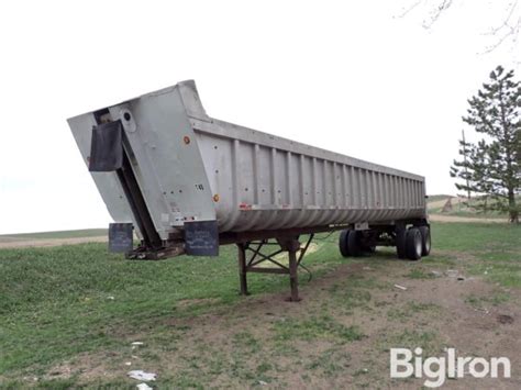 1991 Fruehauf Ta Frameless Aluminum End Dump Trailer In Gregory Sd Usa