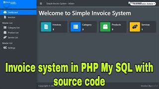 Invoice Management System Using Php Mysql Source Code Invoice Generator