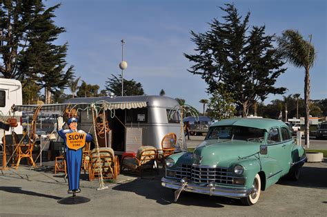 Rving Back To The Future Vintage Trailers Shine In Pismo Beach Rally