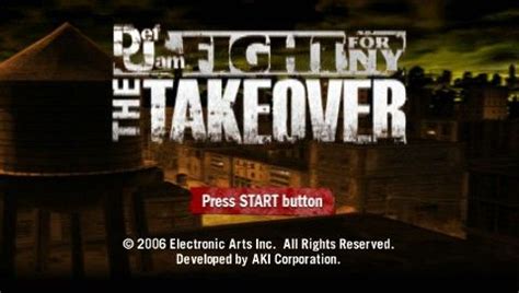 Def Jam Fight For Ny The Takeover Screenshots For Psp Mobygames