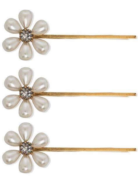 Buy Jennifer Behr Daisy Pearl Embellished Pin Set Online Topofstyle