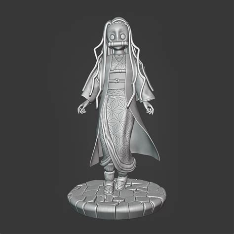 Nezuko Pose By White Owl Studios Download Free Stl Model