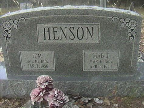 Mable Miller Henson 1882 1954 Mémorial Find a Grave