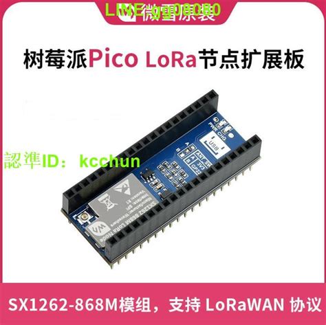 微雪 Raspberry Pi Pico Sx1262模組 樹莓派pico Lora節點擴展板 露天市集 全台最大的網路購物市集