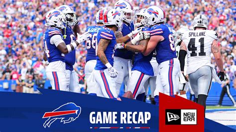 Bills 38, Raiders 10 | Game Recap, highlights + stats to know