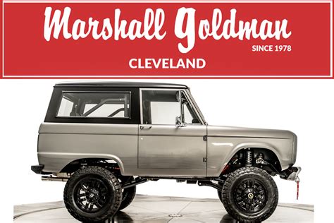 Used 1972 Ford Bronco Restomod For Sale Sold Marshall Goldman