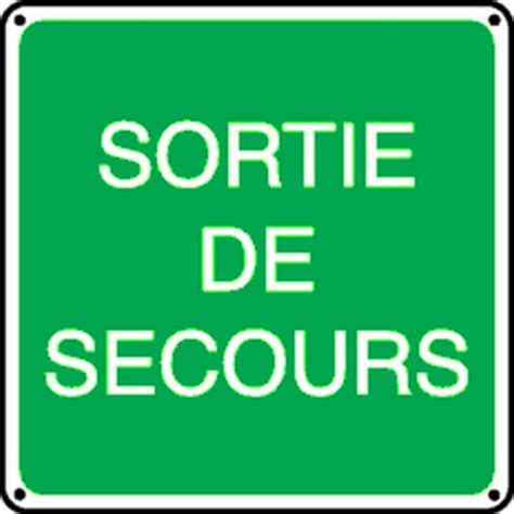 Panneau Sortie De Secours