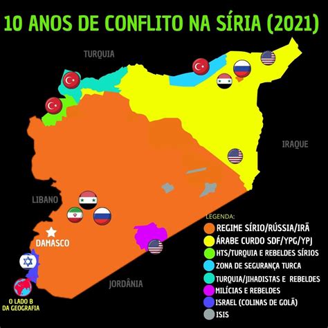 10 anos de conflito na Síria 2021