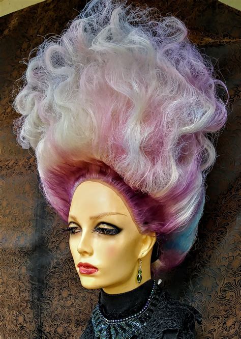 Disney Villains Wig W20 139 Lace Front Ursula Blonde With Multi