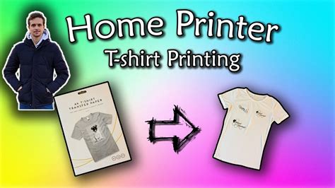 Printing On T Shirts Using Your Home Printer Inkjet Transfer Paper