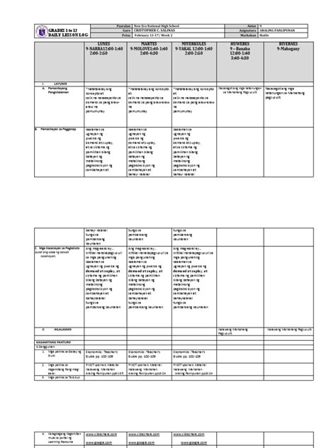 Week 2 Q3 Dllaraling Panlipunan 9 Pdf