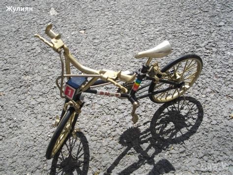 МЕТАЛНА ИГРАЧКА КОЛЕЛО ВЕЛОСИПЕД BMX в Антикварни и старинни предмети в ...