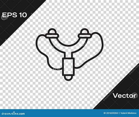 Línea Negra Icono De Honda Aislado En Fondo Transparente Vector