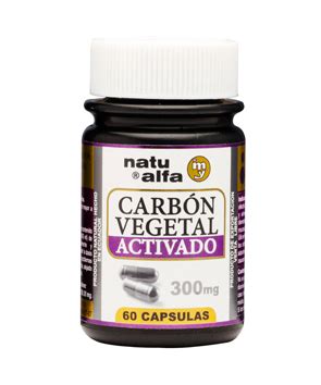 Carb N Vegetal Activado Desintoxicante Gastroprotector