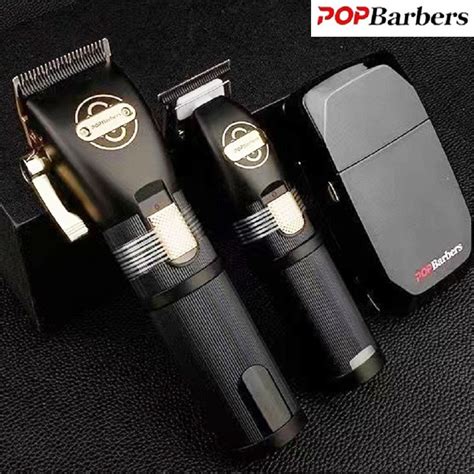 Barbeiros Pop Kit Clipper Cabelo Para Homens Aparador De Cabelo