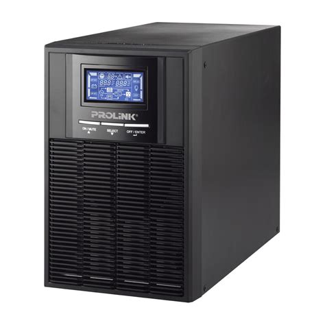 PROLiNK 1KVA 800W Pure Sine Wave Online UPS With AVR Computer Server