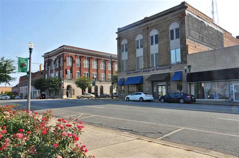 Cordele Ga Historic Downtown Masonic Building Hurt Motor Company