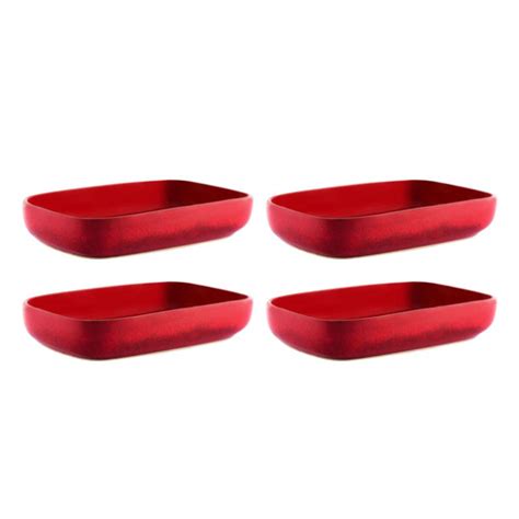 Reactive Red Artistica 17cm Tapas Dishes Temple And Webster