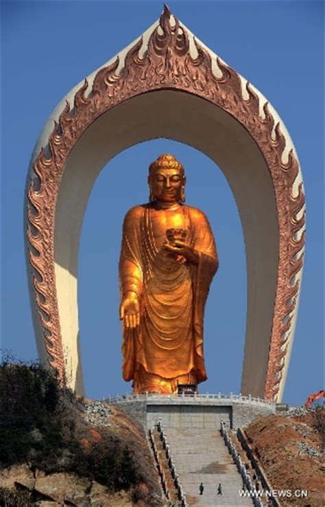 World S Tallest Buddha Statue Basically Completed In E China Global Times