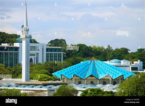 Malaysia Kuala Lumpur National Mosque Stock Photo Alamy