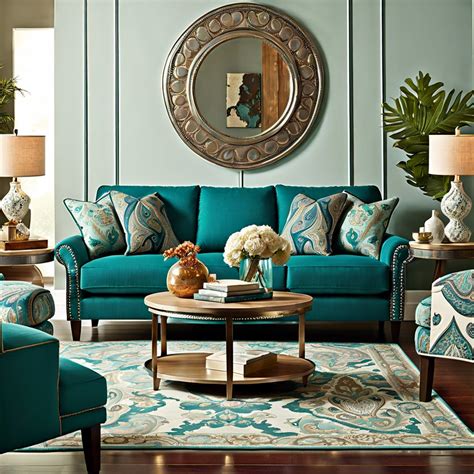 15 Teal Sofa Living Room Ideas for a Refreshing Decor Update