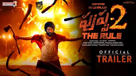 PUSHPA 2 THE RULE - ALLU ARJUN INTRO FIRST LOOK TEASER|PUSHPA 2 ...