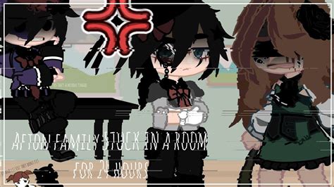 The AFTONS Stuck In A Room For 24 Hours 1 Gacha Club FNAF Afton