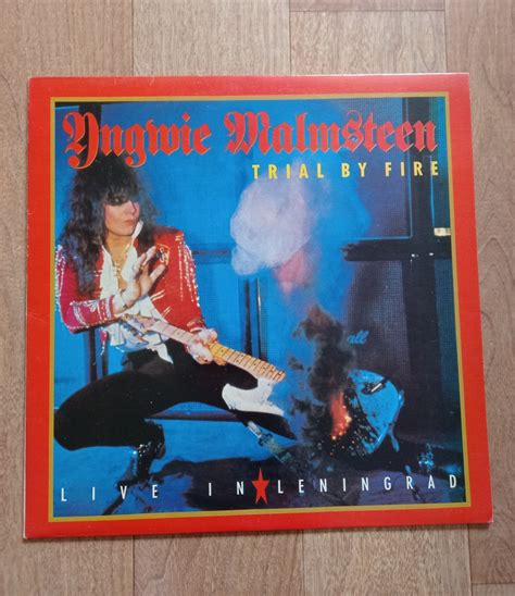 Yngwie Malmsteen Trial By Fire Live In Leningrad Vinyl Photo