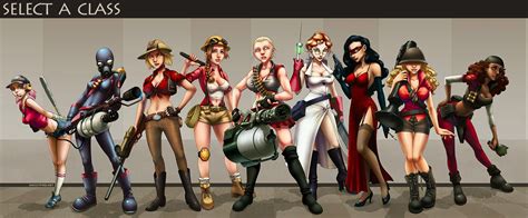 Meet The Newer Sexier Team Team Fortress 2 Team Fortress Fortress 2