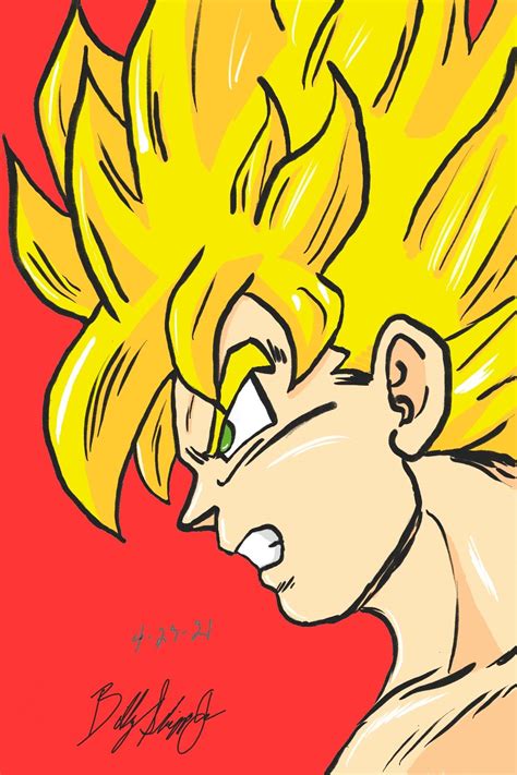 Super Saiyan Goku By Xxunknownblerdxx On Deviantart