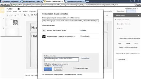 Crear Documento Compartido En Google Drive Youtube