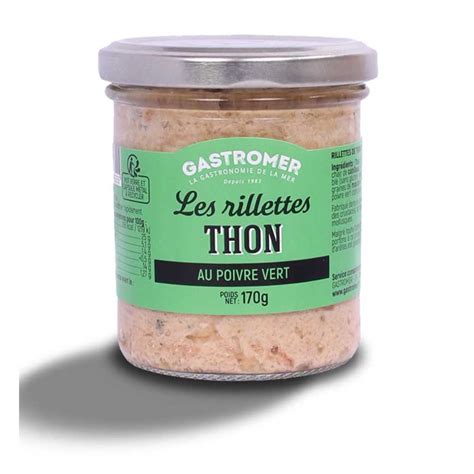 Vente Rillettes De Thon Au Poivre Vert G Achat En Ligne Et