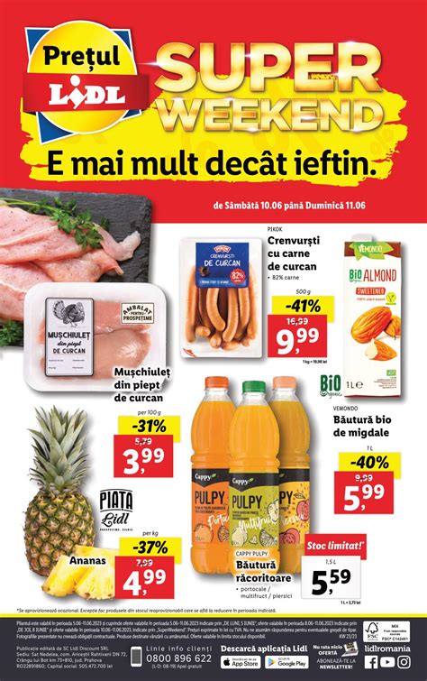 Super Weekend Lidl Iunie Iunie Catalog Az